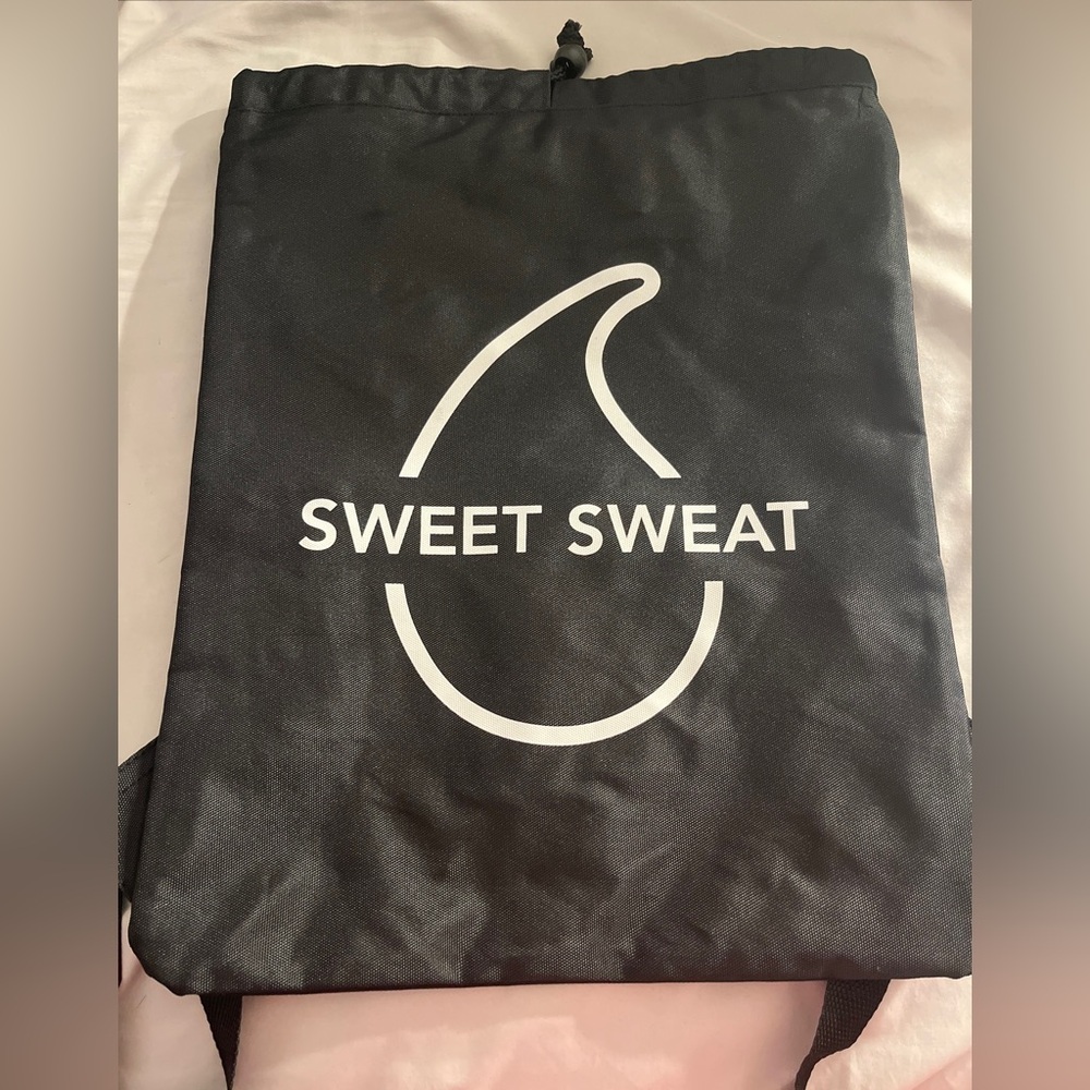 New Sweet Sweat Black Backpack, Gym Bag from LA Fitexpo